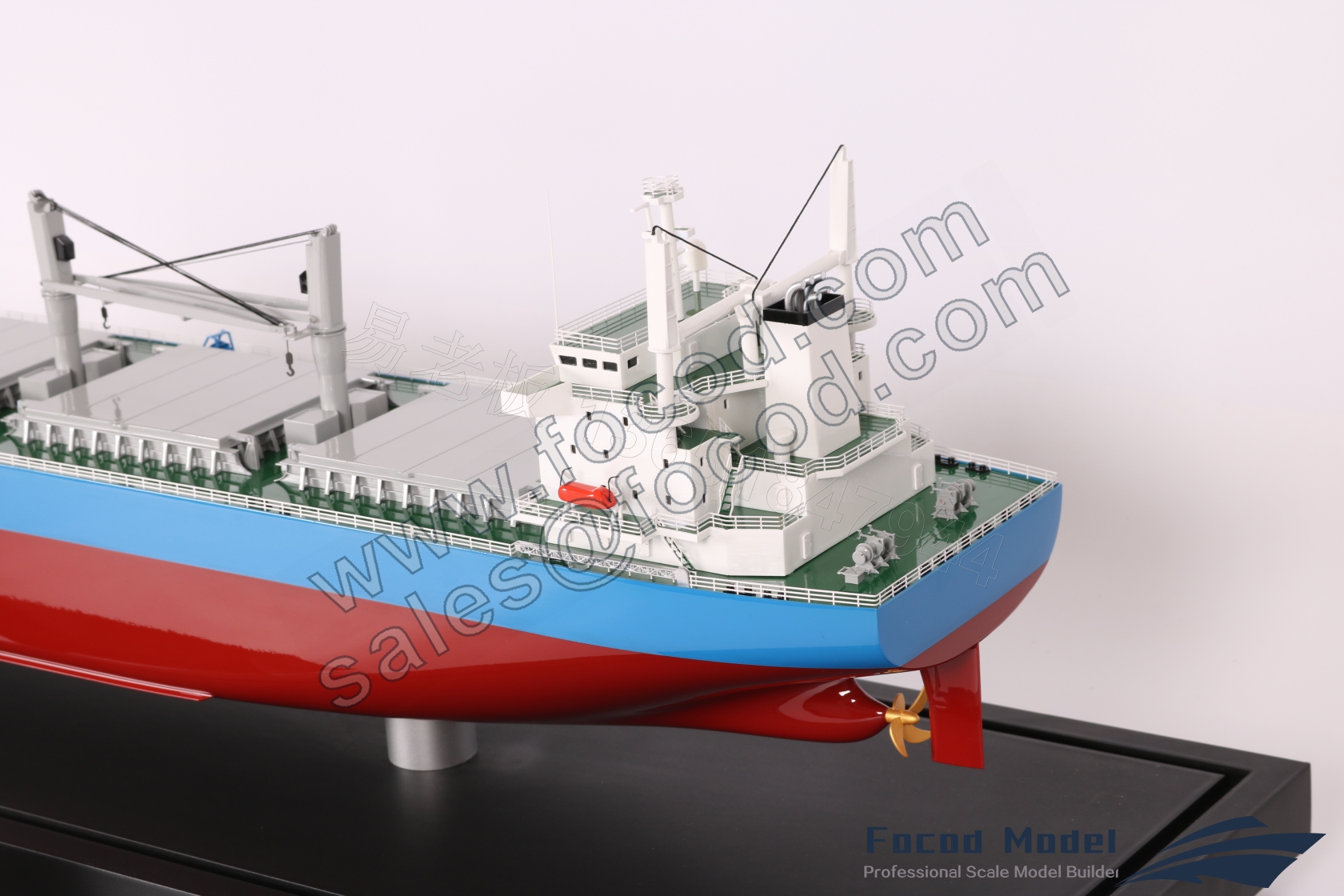 customized model of 中远57000载重吨散货船
